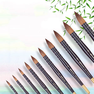 Unleash Your Creativity with the Blended Wool Watercolor Brush