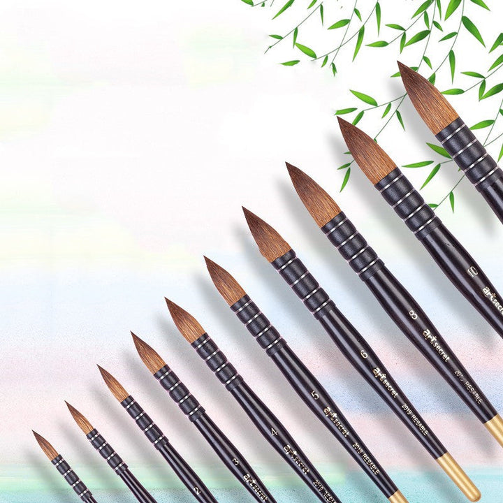 Unleash Your Creativity with the Blended Wool Watercolor Brush