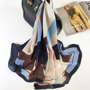 Elevate Your Style with Our Luxurious Dual-Use Silk Scarves