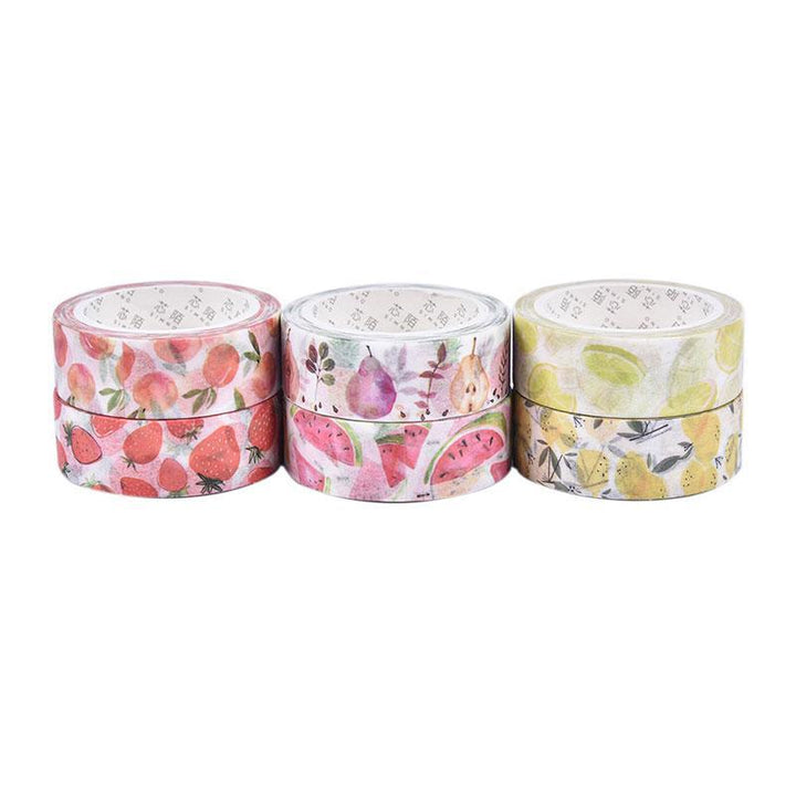 Unleash Your Creativity with Our Fashion Cute Fruit Masking Tape