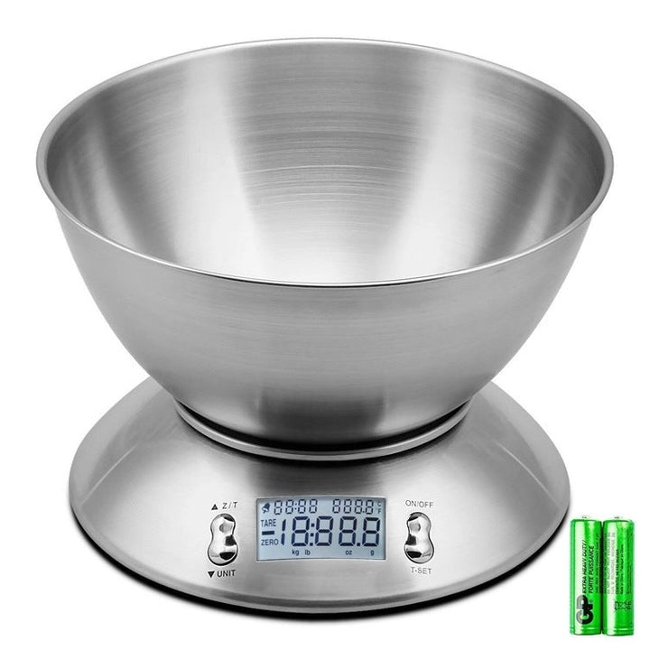 The Ultimate Kitchen Companion: Electronic Kitchen Scale Stainless Steel