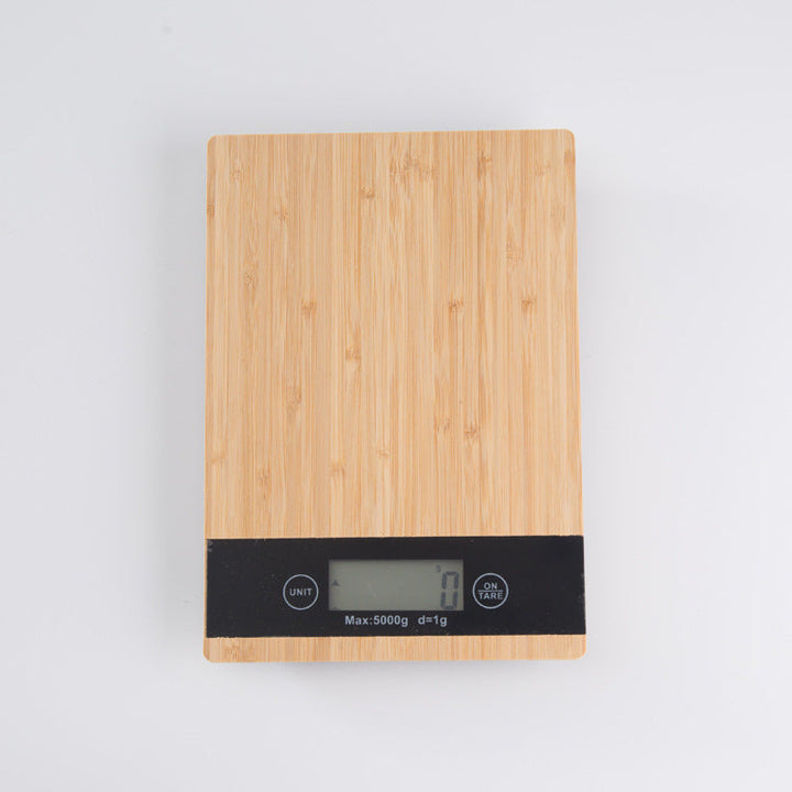 Elevate Your Cooking Experience with the Bamboo Panel Kitchen Scale
