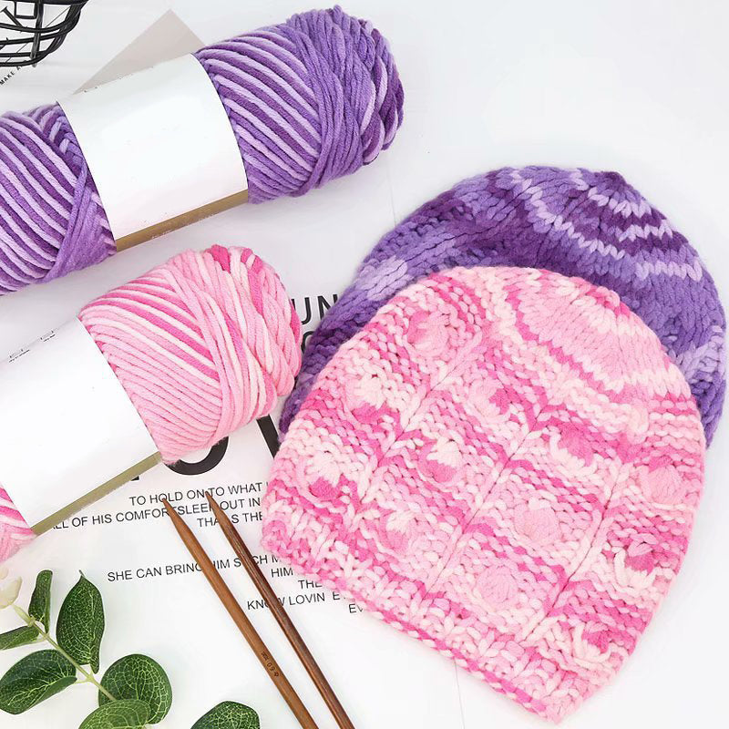 Craft Your Dreams with Our 8 Strands Of Gradient Milk Cotton Wool