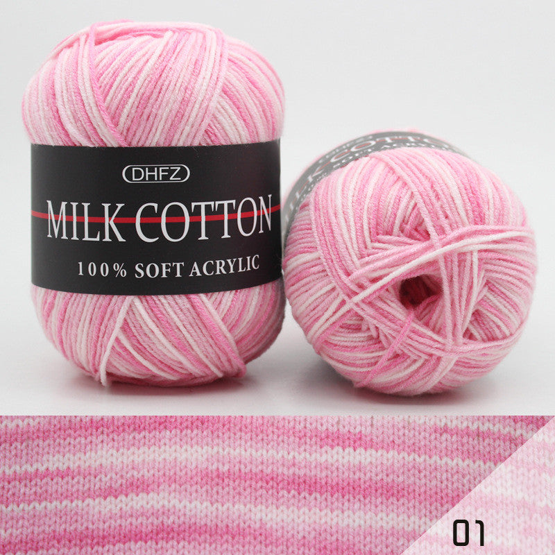 Unleash Your Creativity with Our Three Section Dyed Multi-color Jacquard Score Lines