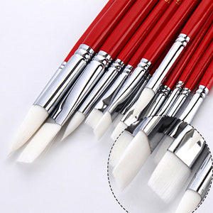 Unlock Your Artistic Potential with the Multi-function Log Rod Oil Paint Brush