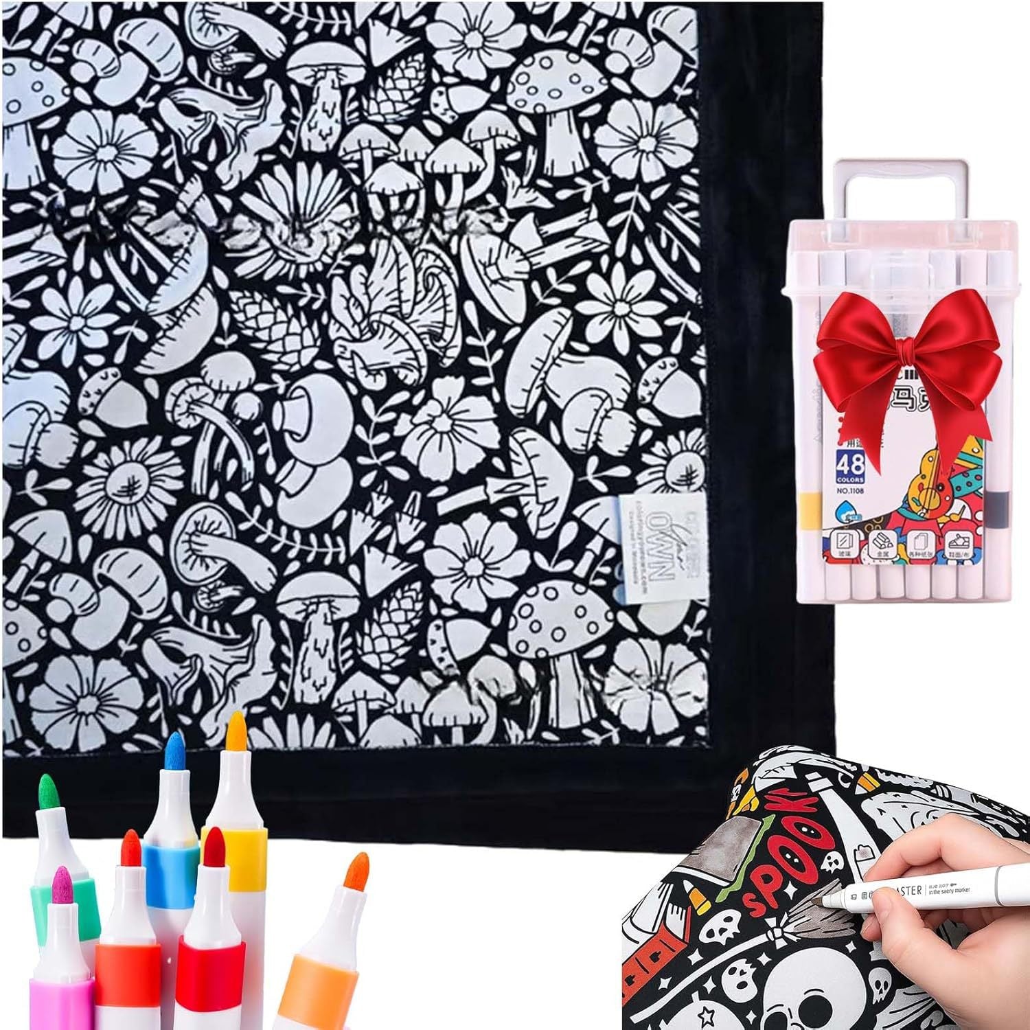 Unleash Your Creativity with the DIY Coloring Blanket