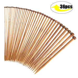 Discover the Joy of Knitting with Our Carbonized Bleached Knitting Round Beads Needles
