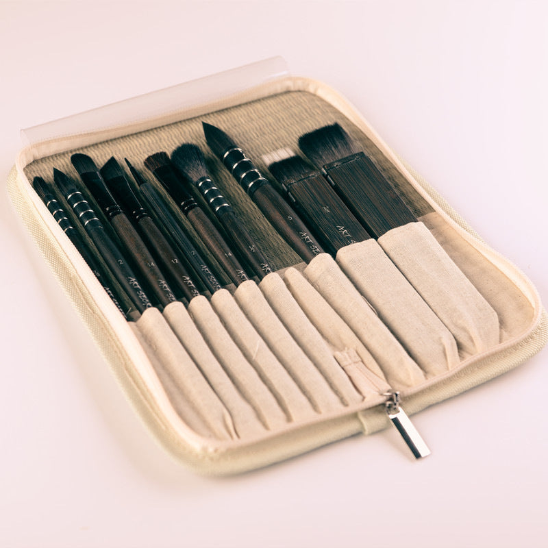 Unleash Your Inner Picasso with Our Professional Watercolor Acrylic Paint Nylon Wool Set!