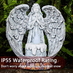 Transform Your Outdoor Space with Resin Praying Wings Sculptures