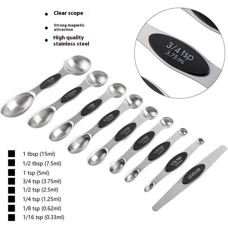 Measuring Spoon With Scale Plate