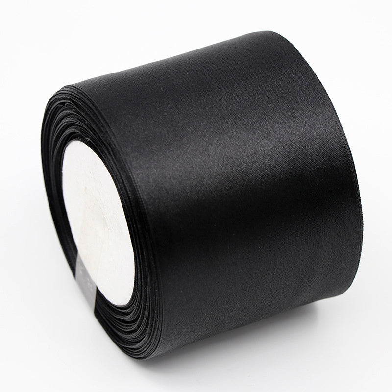 8CM Wide Ribbon Silk Colored Ribbons