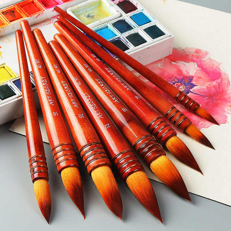 Watercolor brush set