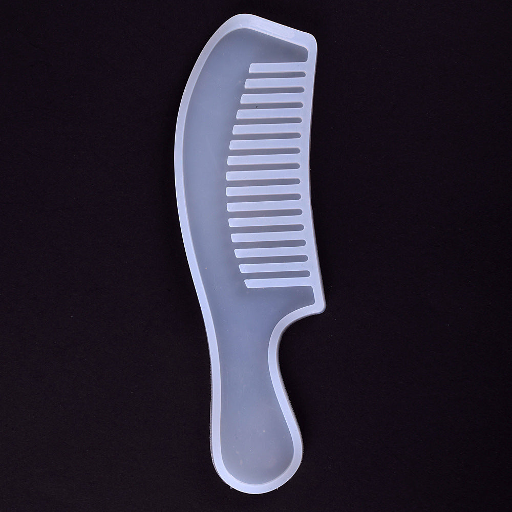 Resin glue handmade silicone mold cartoon comb mold