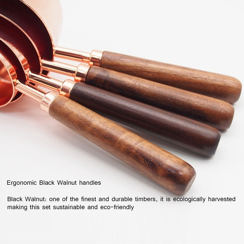 Stainless steel measuring spoon
