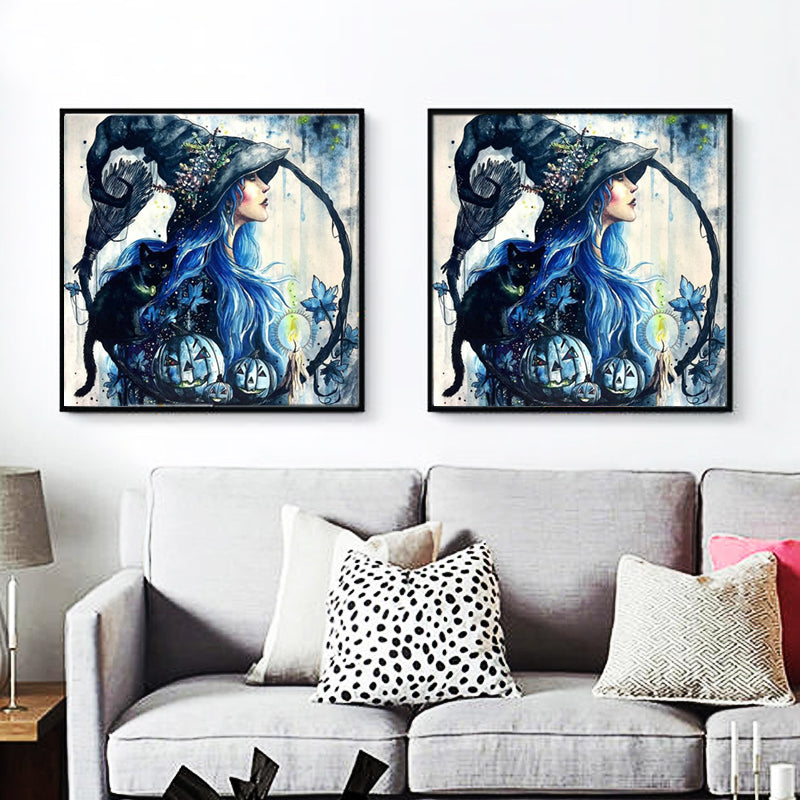 Halloween Skull Couple Diamond Painting