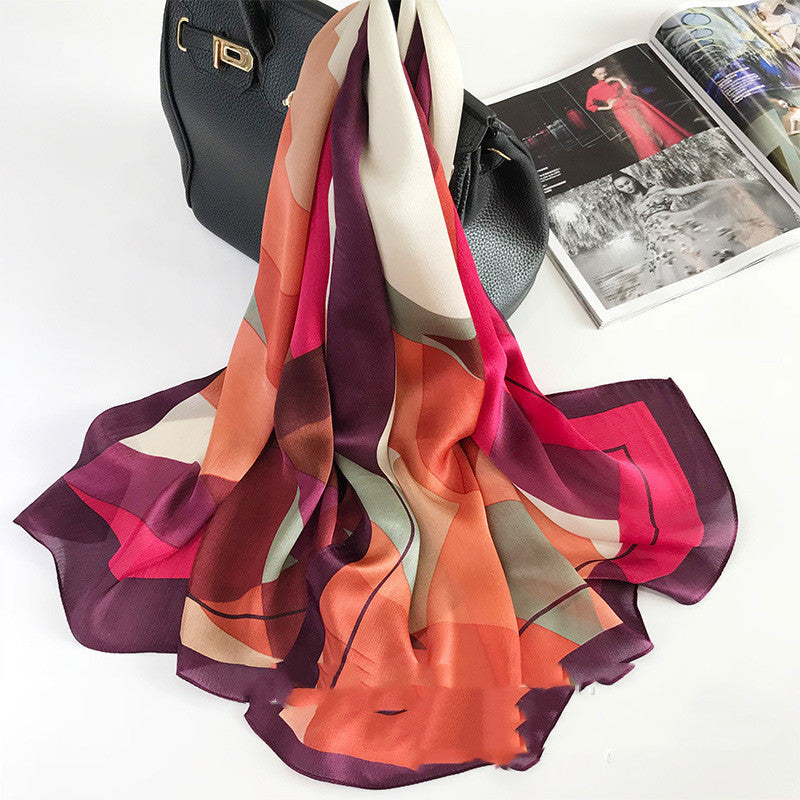 Silk Scarves Dual-Use