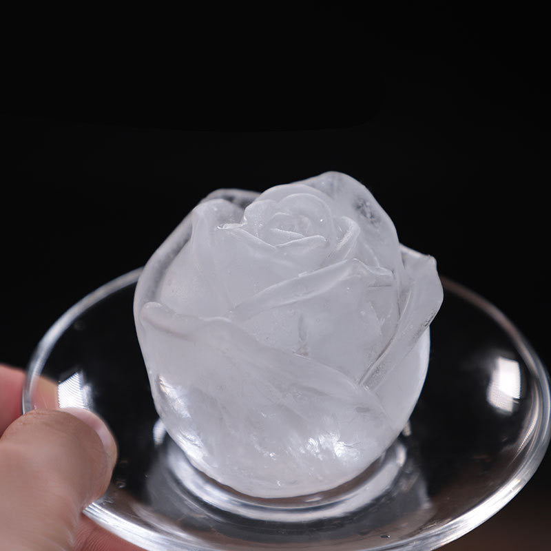 3D Large Rose Silicone Ice Molds