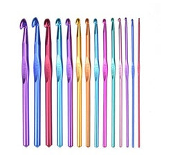 Set Of 14 Alumina Crochet Hooks
