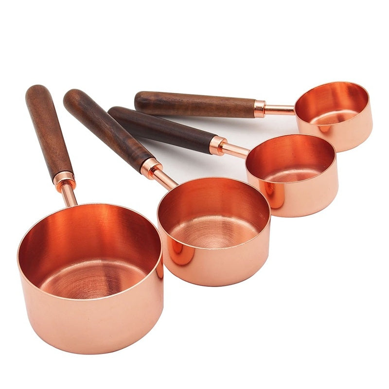 Stainless steel measuring spoon