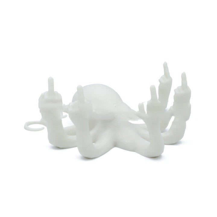 Sculpture Octopus Luminous Resin Decoration