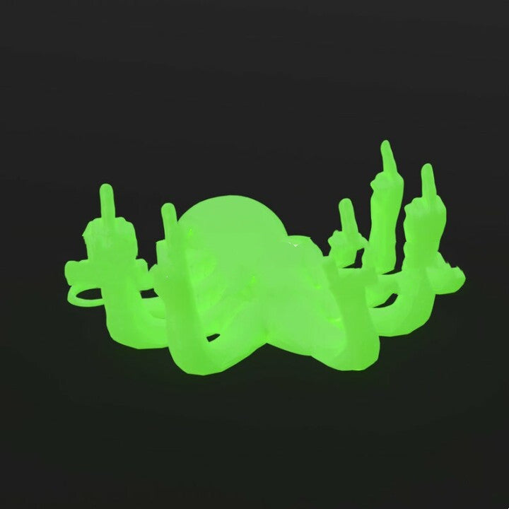 Sculpture Octopus Luminous Resin Decoration