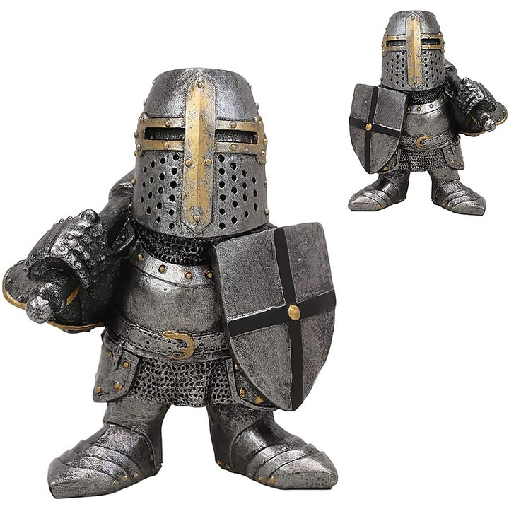 Knight Gnomes Cavalier Paladin Sculptures