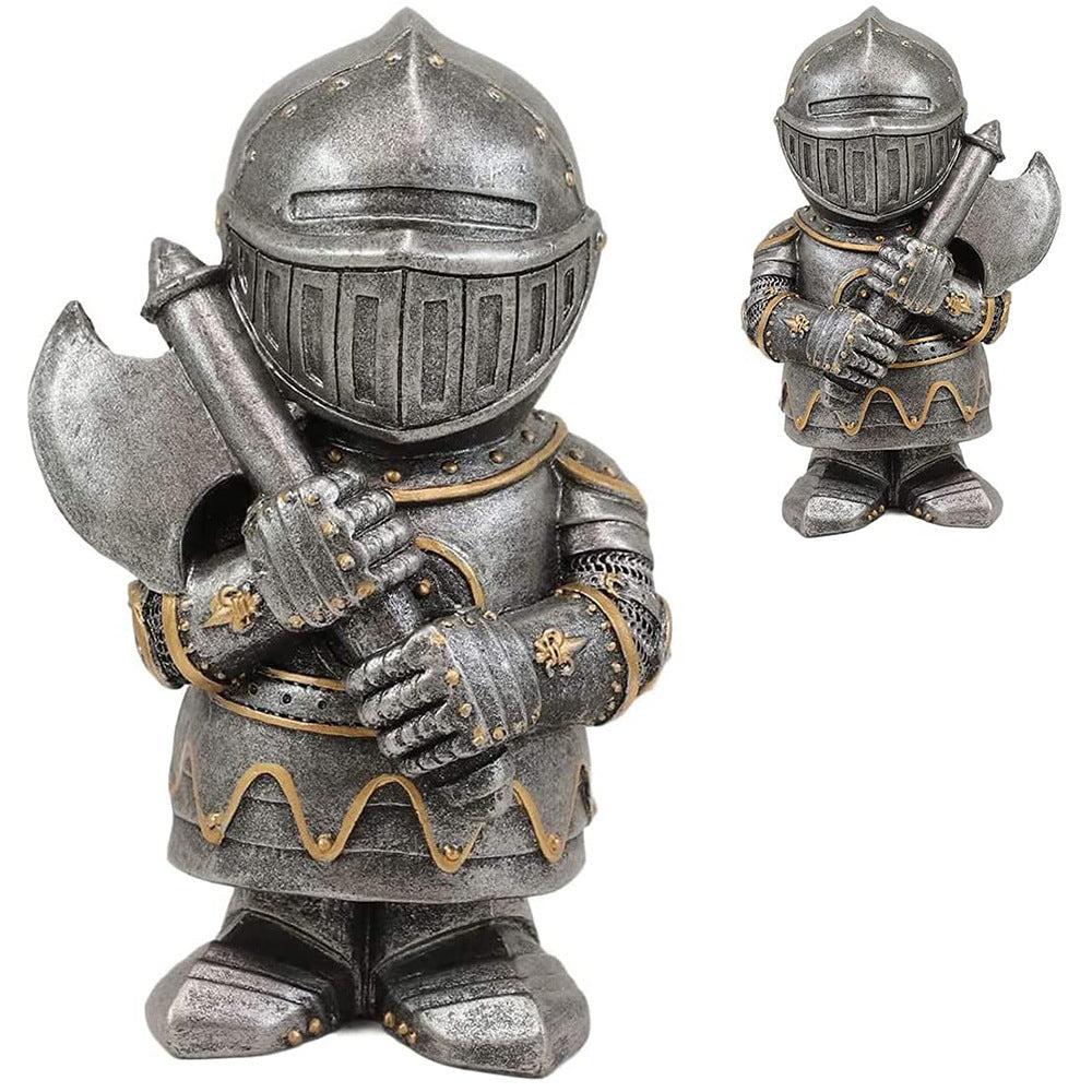Knight Gnomes Cavalier Paladin Sculptures