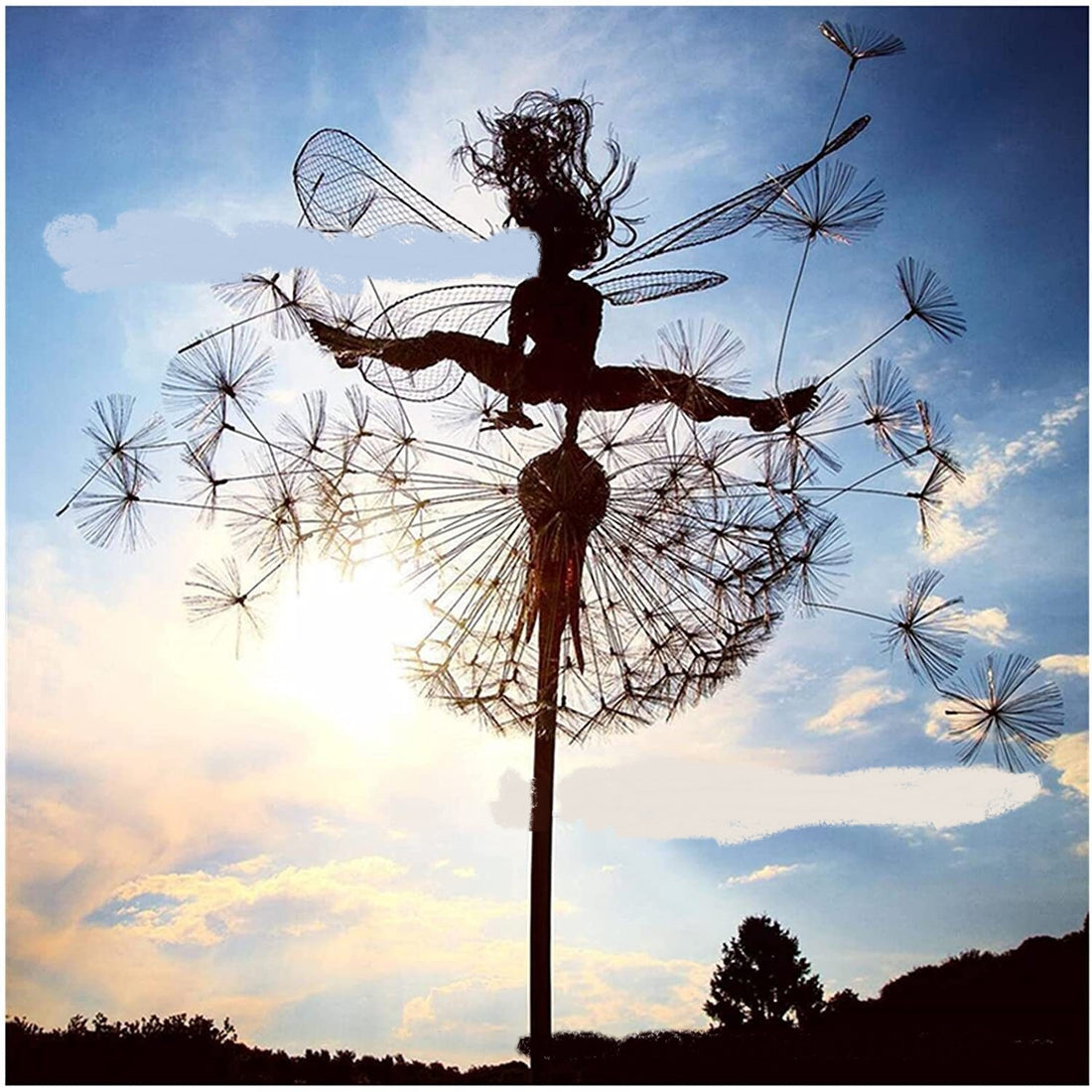 Flower Fairy Garden Miniature Sculptures