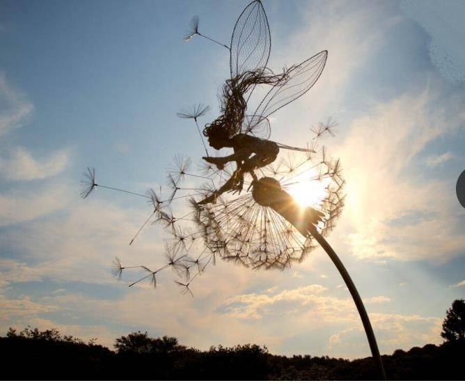 Flower Fairy Garden Miniature Sculptures