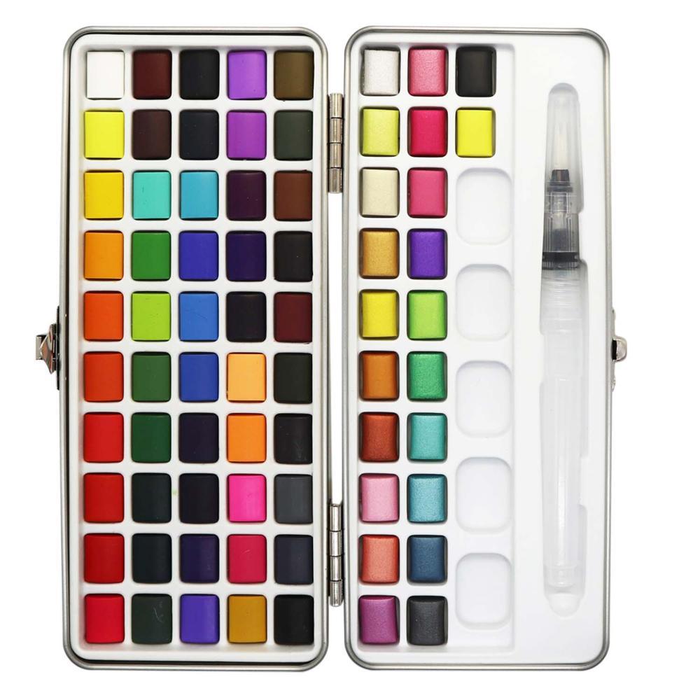 Solid watercolor paint Set