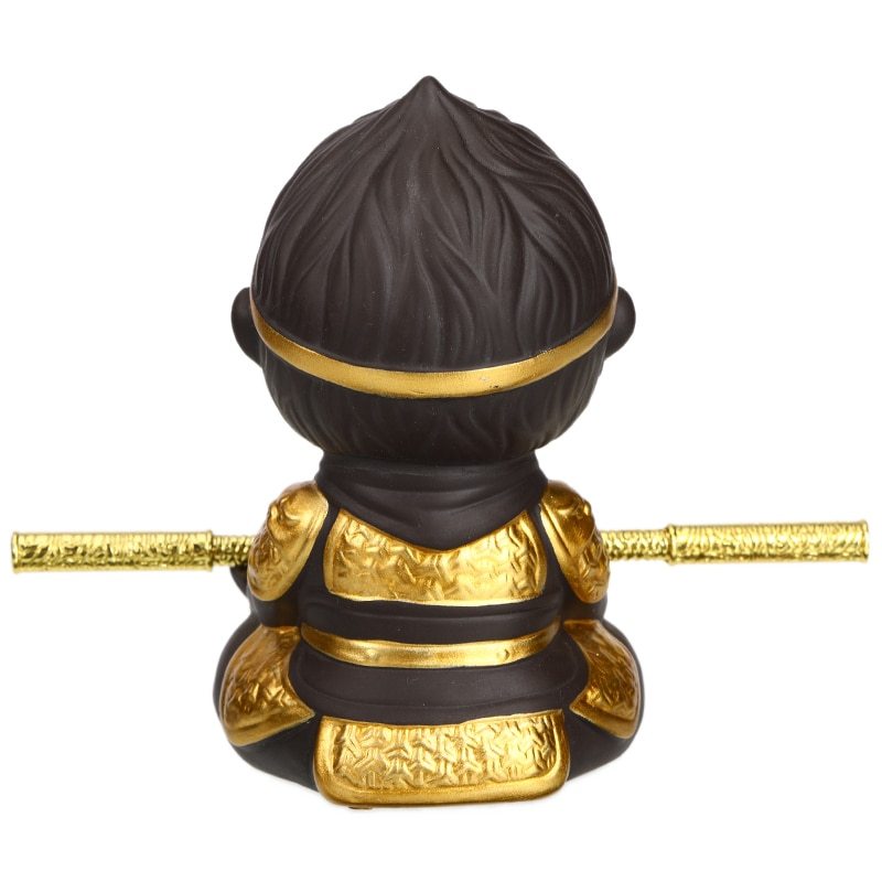 Chinese Purple Clay Kung Fu Sculptures