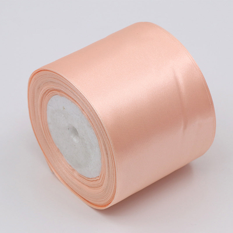 8CM Wide Ribbon Silk Colored Ribbons