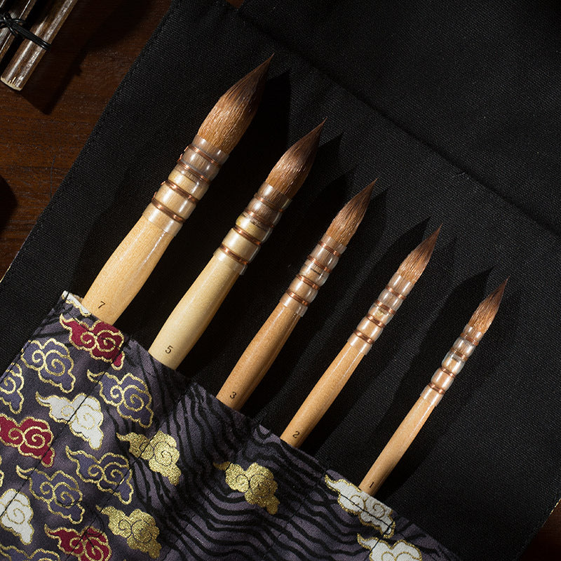 Imported nylon wool watercolor paint brush