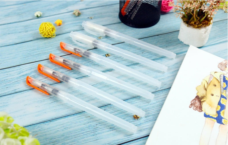 Soft fur watercolor paint brush