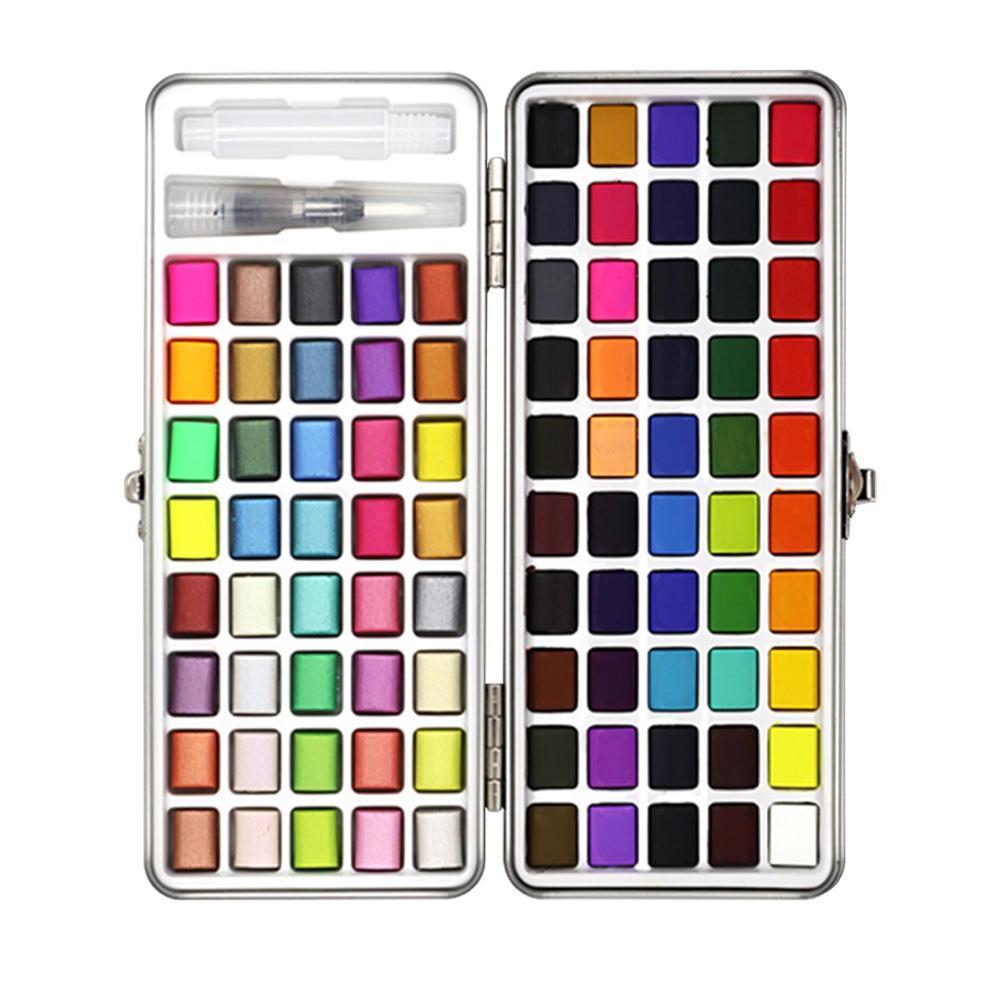 Solid watercolor paint Set