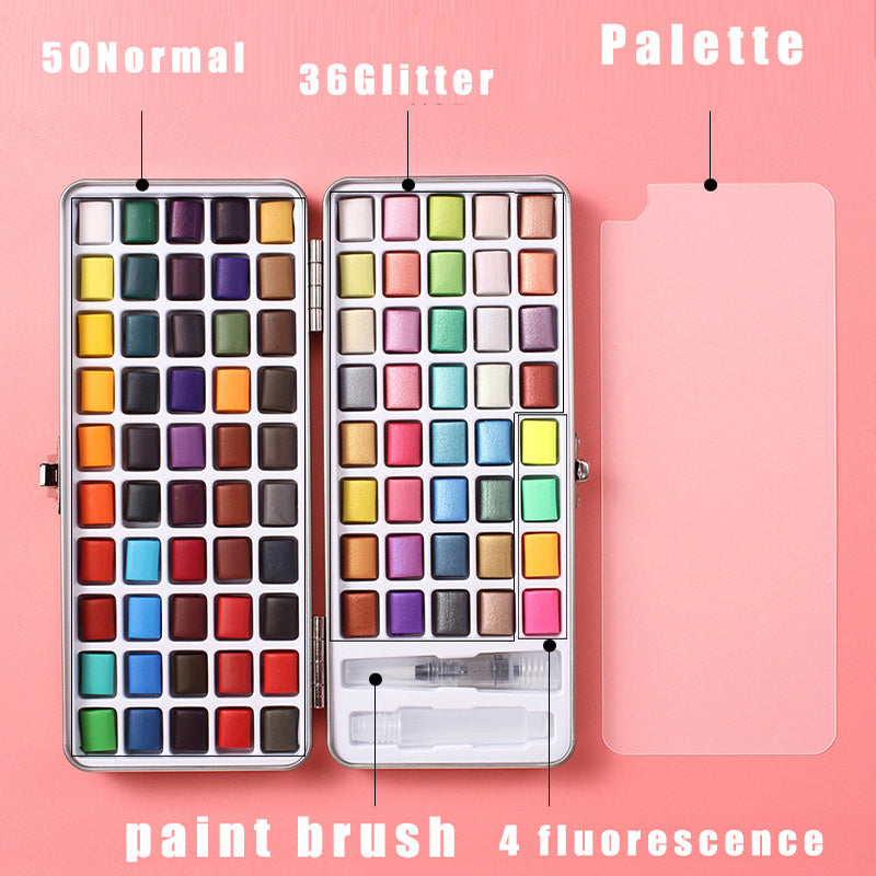 Solid Watercolor Paint Suit