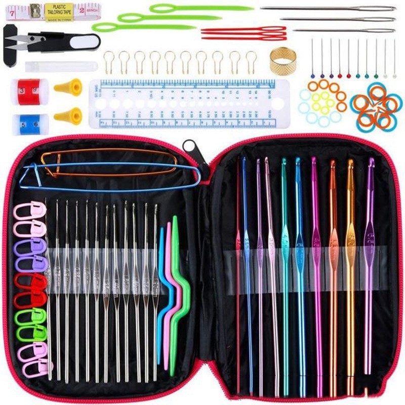 Sweater needle knitting tool set