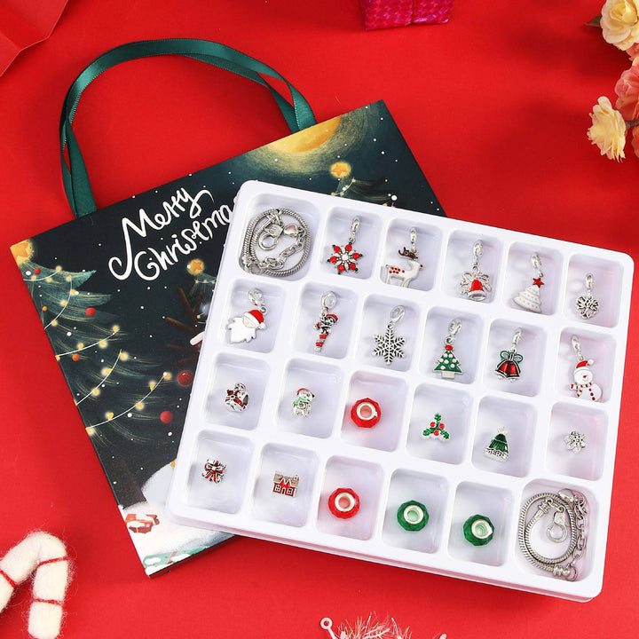 Christmas Bead String Jewelry Gift Box