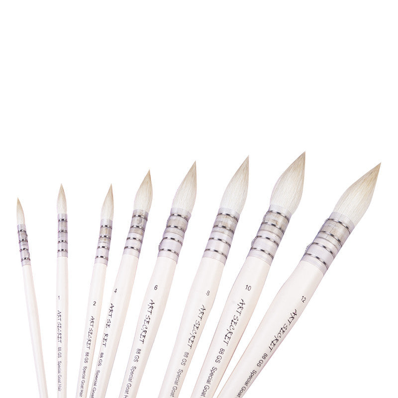 Wool watercolor brush