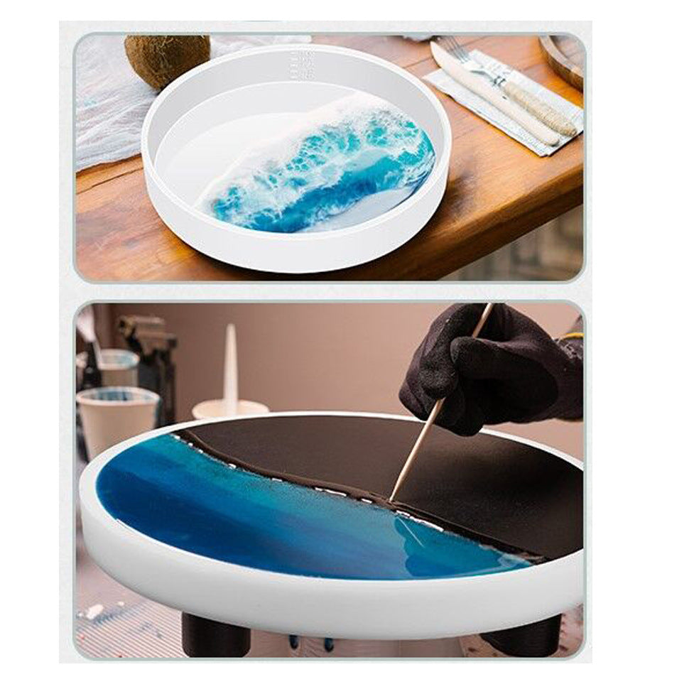 Large Silicone Resin Tray DIY Mold