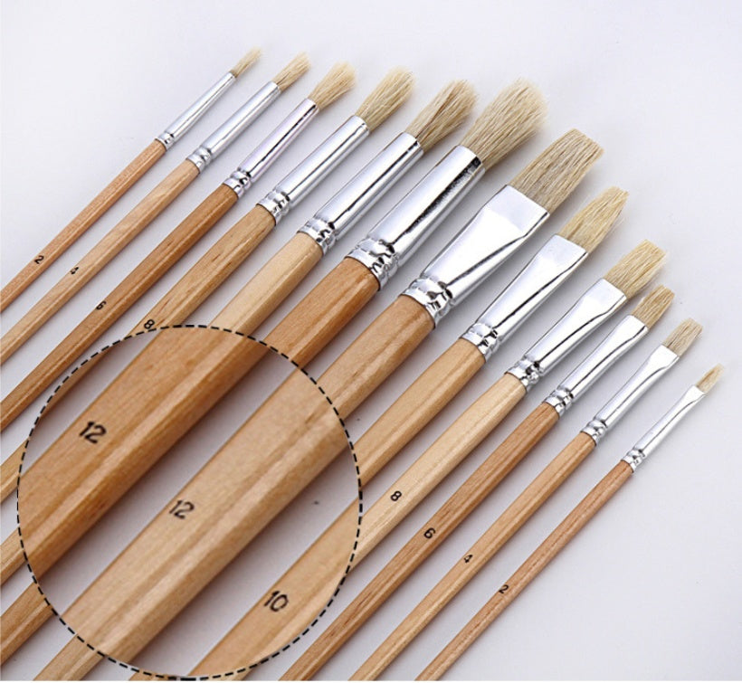 Watercolor Oil Paint Brush