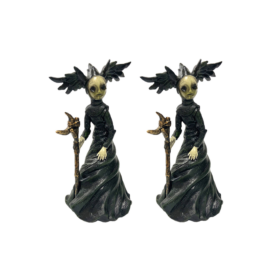 Halloween Creepy Witch Sculptures Garden