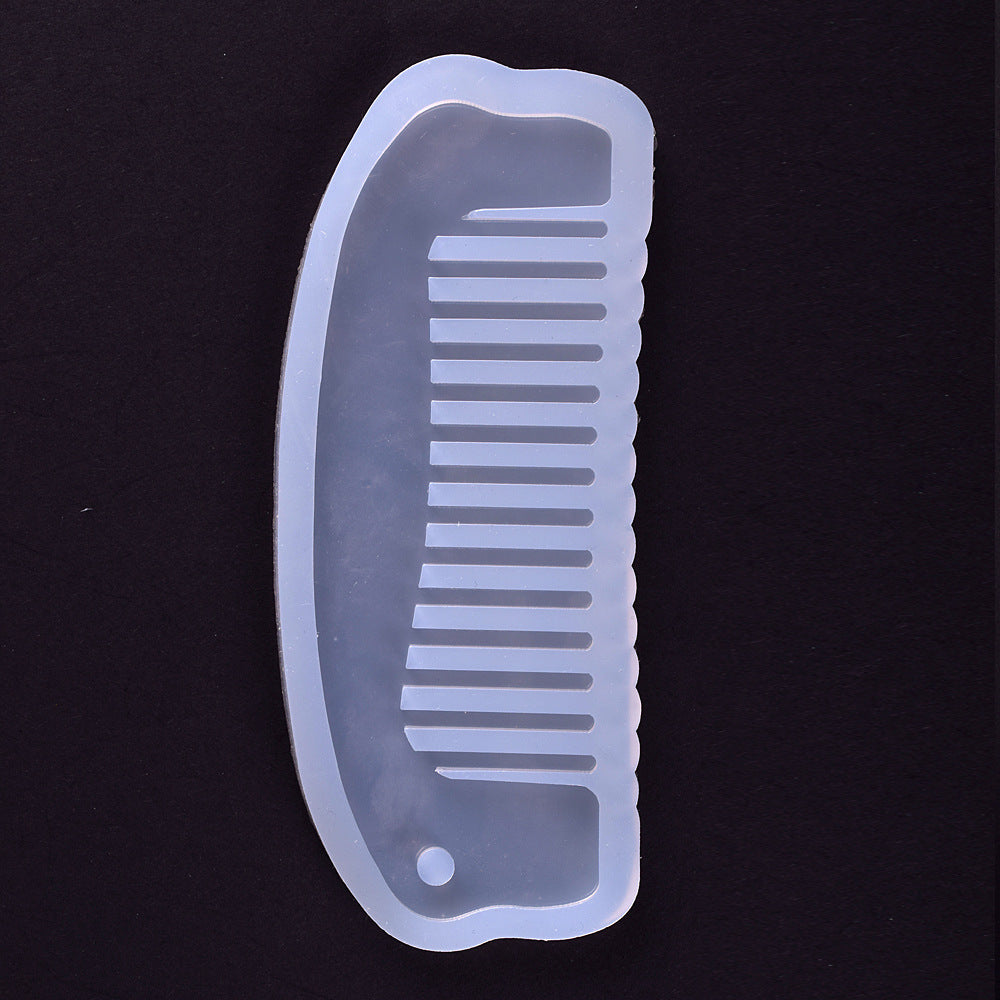 Resin glue handmade silicone mold cartoon comb mold