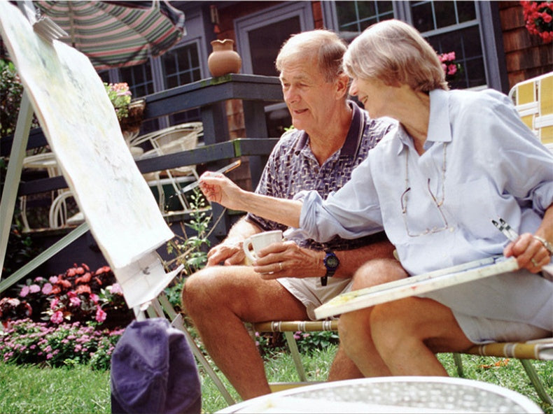 Soft fur watercolor paint brush