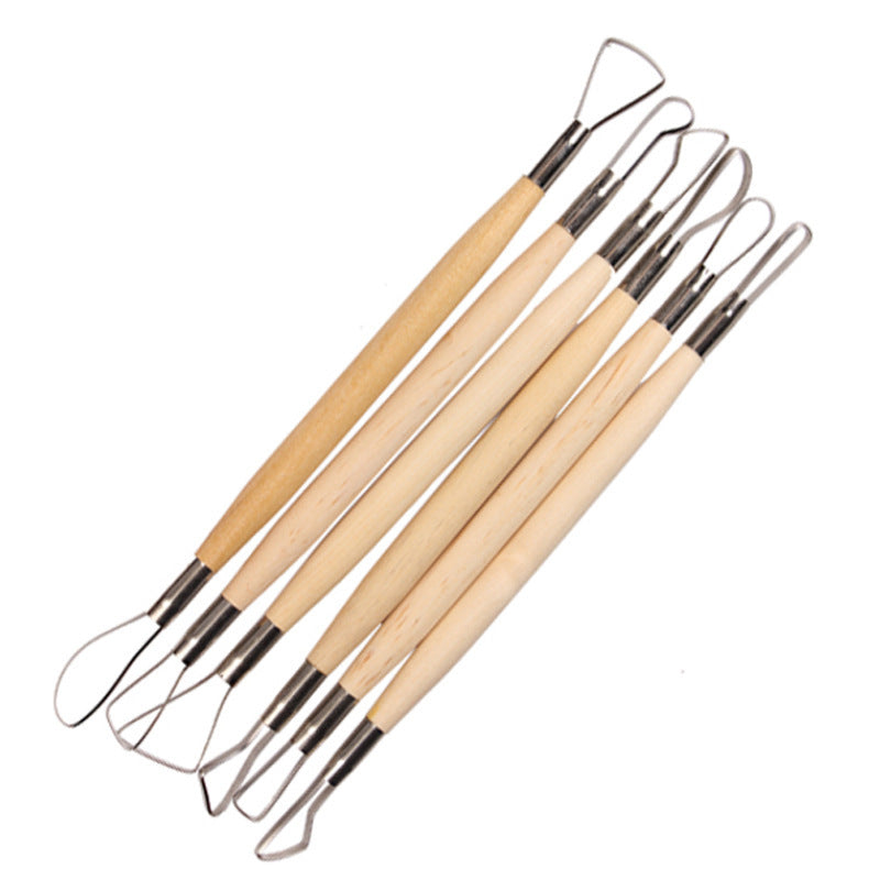 8 Inch 6 Regular Flat Wire Knife Pottery Clay Tool