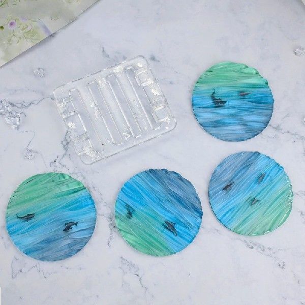 Coaster Resin Mold Silicone