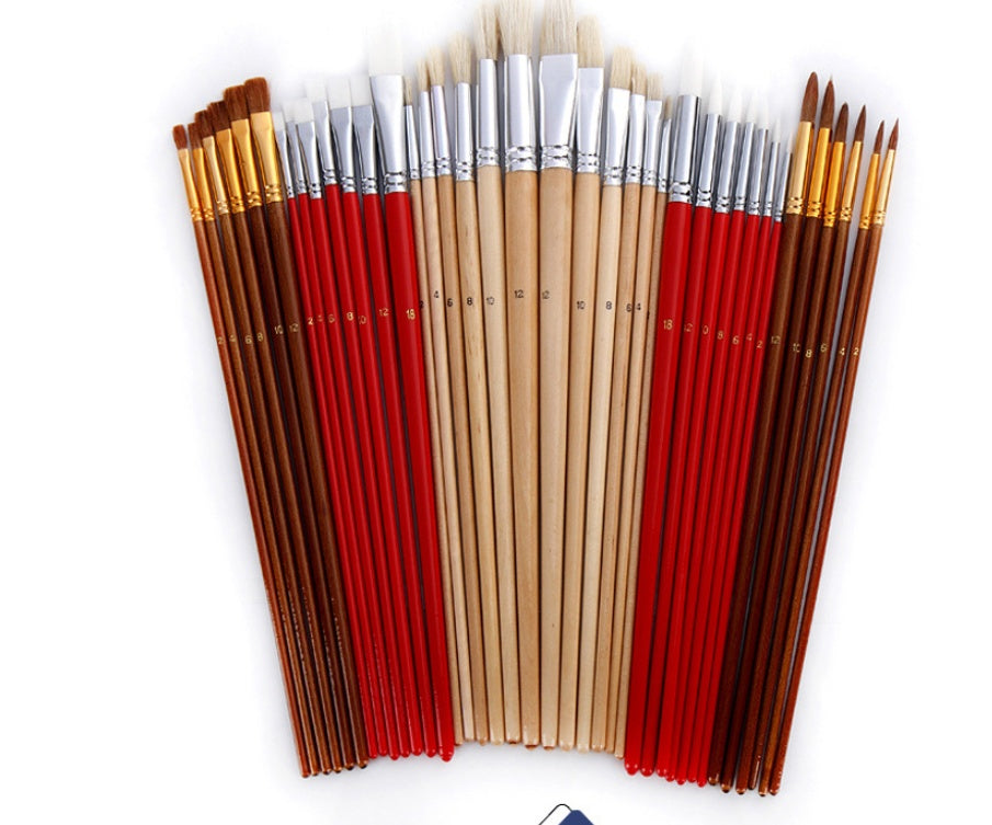 Watercolor Oil Paint Brush