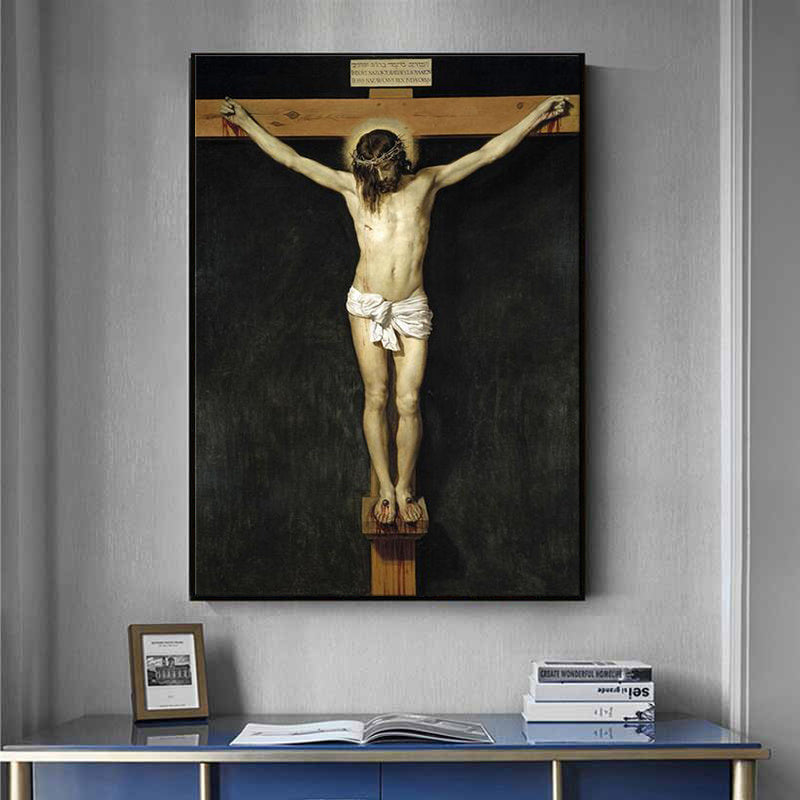 Crucifixion On Canvas Oil Painting