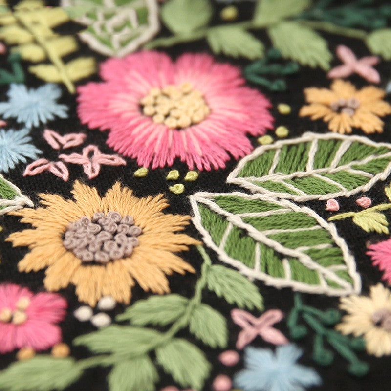 Hand Embroidery Diy Material Package