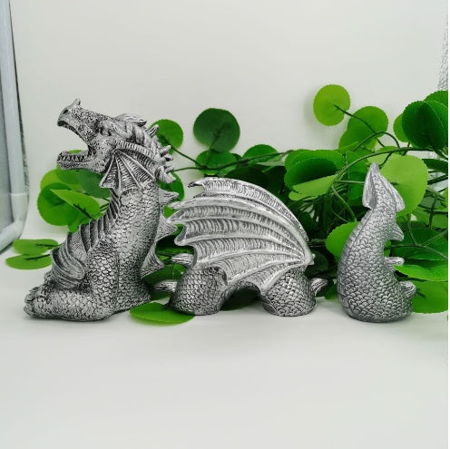 Large Dragon Gothic Garden Sculptures